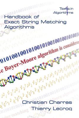 handbook of exact string matching algorithms Reader