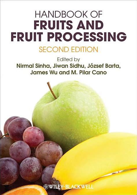 handbook of fruits and fruit processing PDF