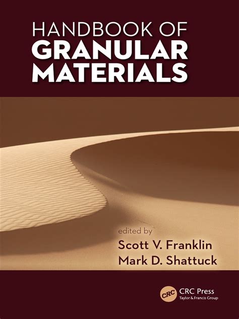 handbook of granular materials pdf free Kindle Editon