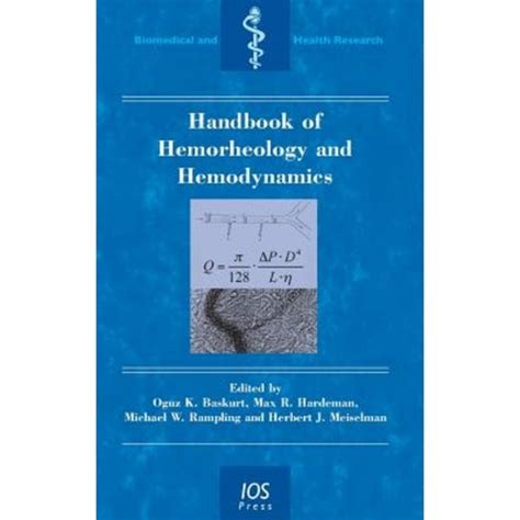 handbook of hemorheology and hemodynamics Kindle Editon