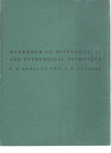 handbook of histological and cytological technique PDF