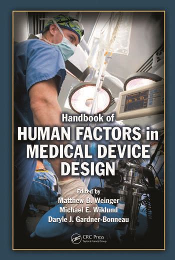handbook of human factors in medical device design PDF