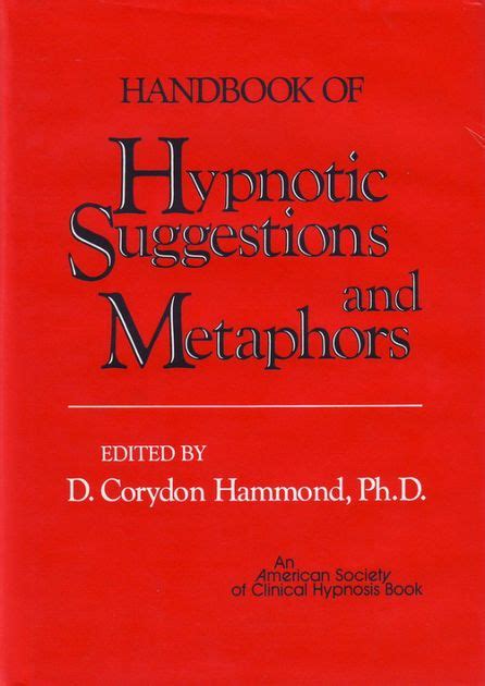 handbook of hypnotic suggestions and metaphors pdf PDF