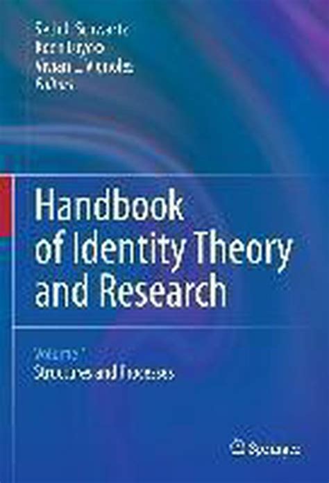 handbook of identity theory and research Epub