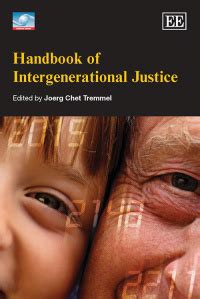 handbook of intergenerational justice PDF