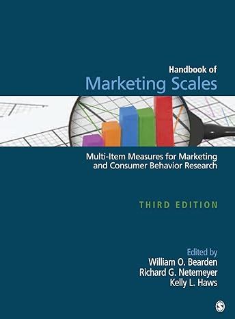 handbook of marketing scales multi item measures for marketing and consumer behavior research association for Kindle Editon