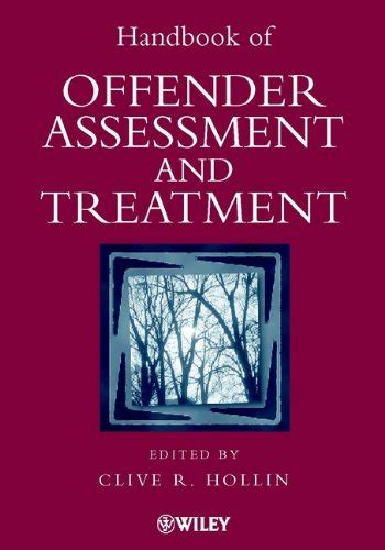 handbook of offender assessment and treatment Reader