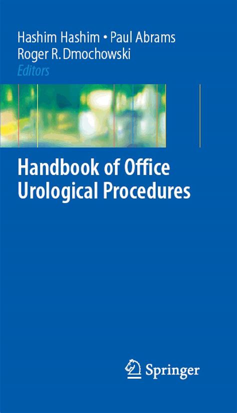 handbook of office urological procedures Epub