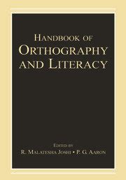 handbook of orthography and literacy Kindle Editon