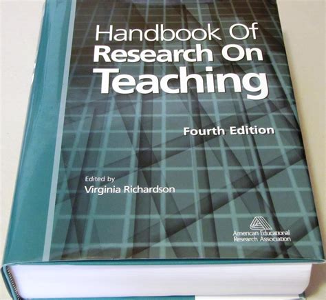 handbook of research on teaching 4th edition Epub