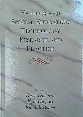 handbook of special education technology research and practice PDF