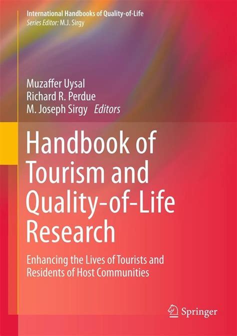 handbook of tourism and quality of life research Ebook Doc