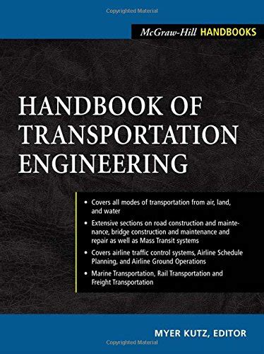 handbook of transportation engineering mcgraw hill handbooks PDF