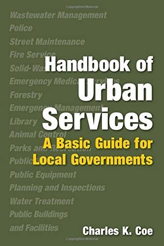 handbook of urban services handbook of urban services Reader