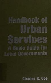 handbook of urban services handbook of urban services Reader