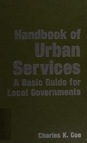 handbook of urban services handbook of urban services Reader