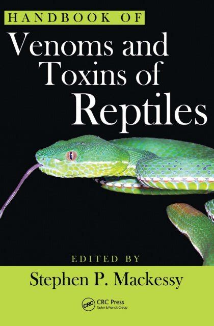 handbook of venoms and toxins of reptiles Kindle Editon