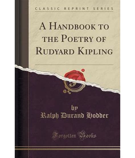 handbook rudyard kipling classic reprint Reader