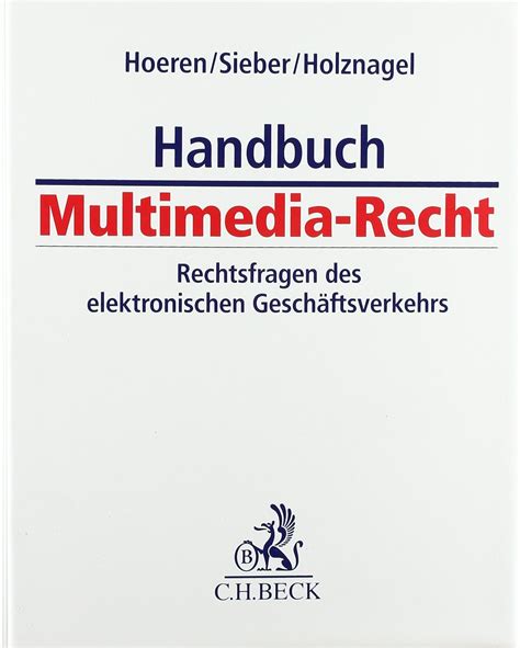 handbuch multimedia recht fortsetzungsnotierung erg nzungslieferung Reader