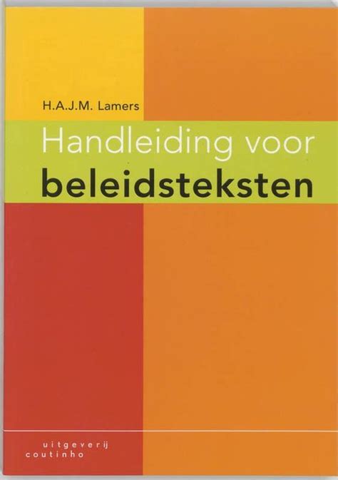 handleiding voor beleidsteksten Kindle Editon