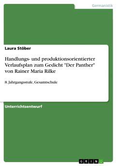 handlungs produktionsorientierter verlaufsplan gedicht panther PDF