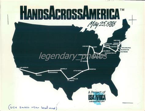 hands across america map