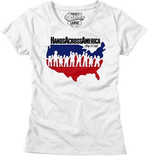 hands across america shirt