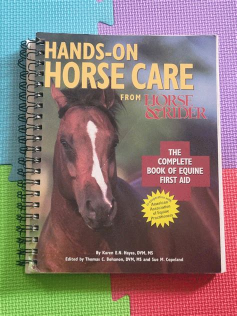 hands on horse care the complete book of equine first aid Kindle Editon