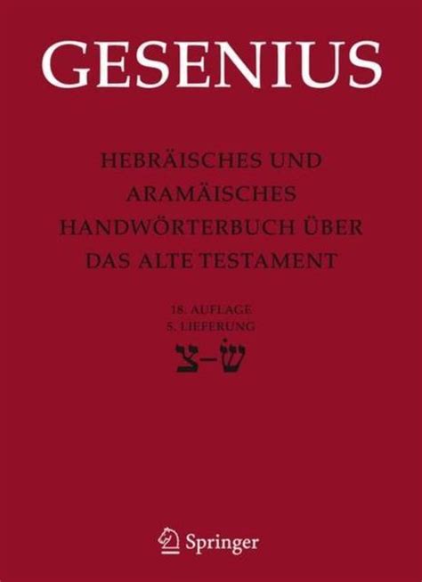 handworterbuch hebrisches und aramisches ber das alte testament bearbeitet von dr frants buhl zechzehnte aflage Epub