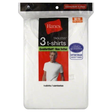 hanes 3 pack t shirts