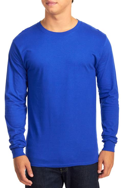 hanes long sleeve t shirts