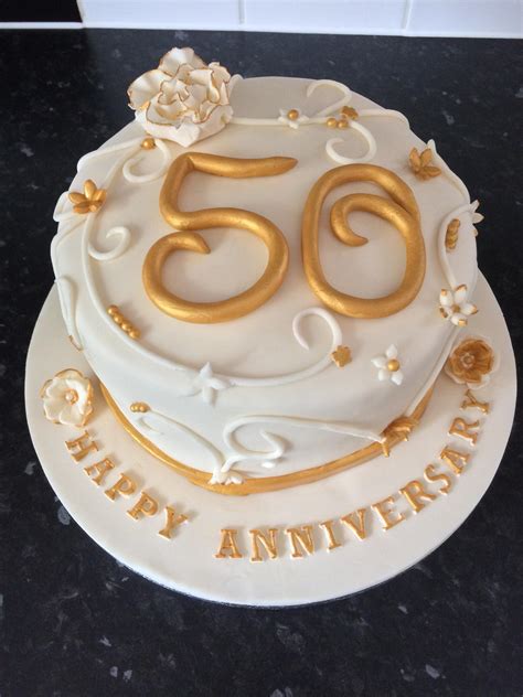 happy 50th anniversary cake