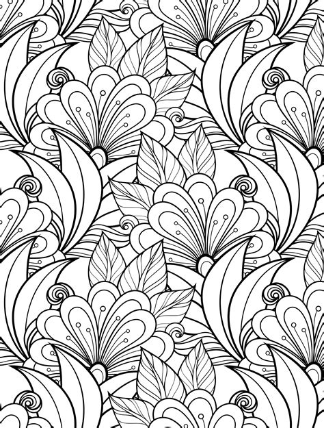 happy coloring flower patterns coloring pages for adults volume 3 Kindle Editon