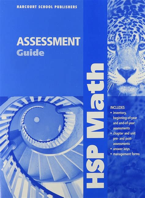 harcourt assessment guide hsp math teacher edition Kindle Editon