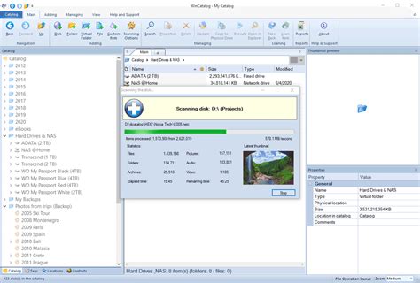 Hard Drive Catalog Software