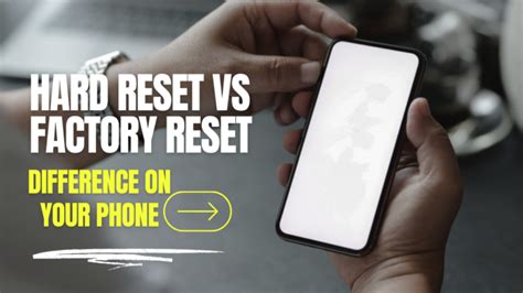 hard reset vs factory reset android PDF