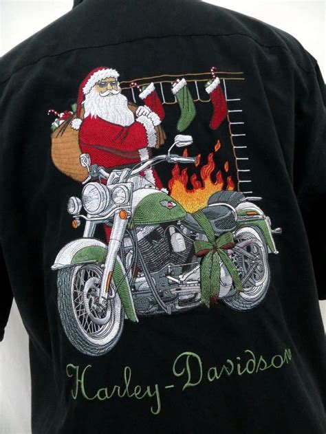 harley christmas shirt