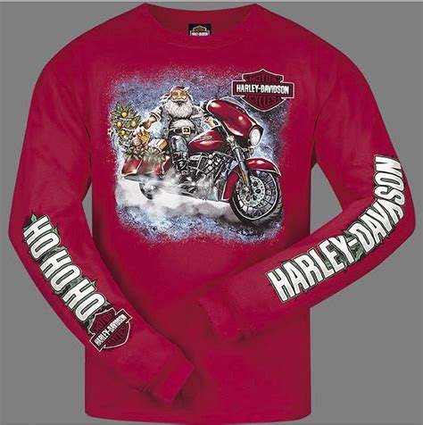 harley davidson christmas shirt