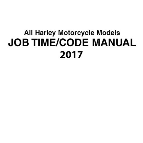 harley davidson flat rate manual Doc