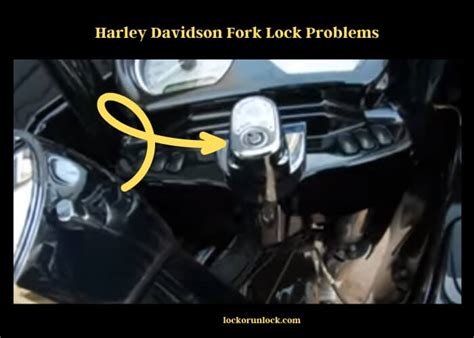 harley steering lock Reader