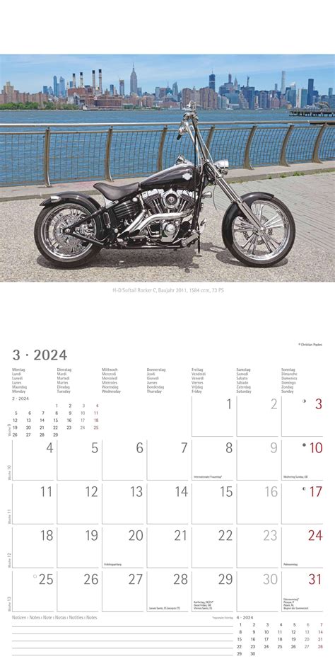 harleys harleykalender motorradkalender wandkalender spiralbindung Doc