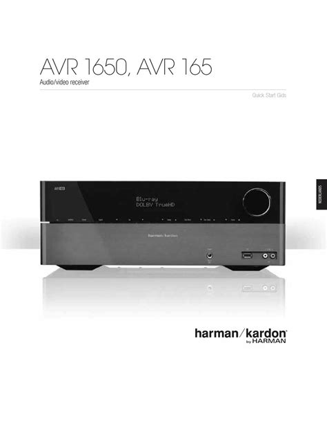 harman kardon avr 1650 manual Epub