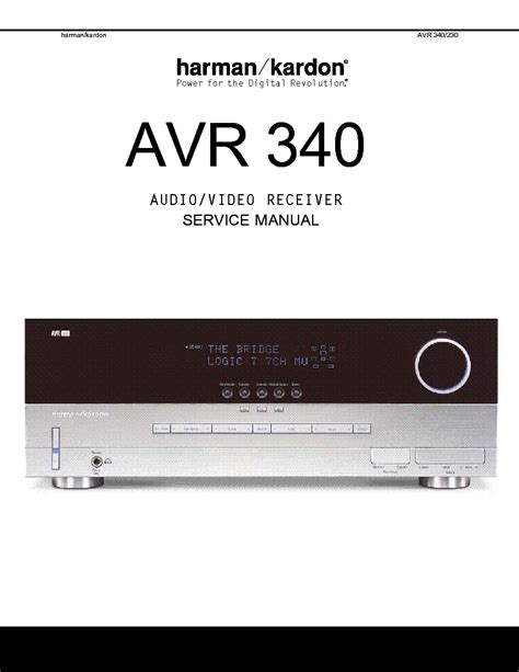 harman kardon avr 340 manual Epub