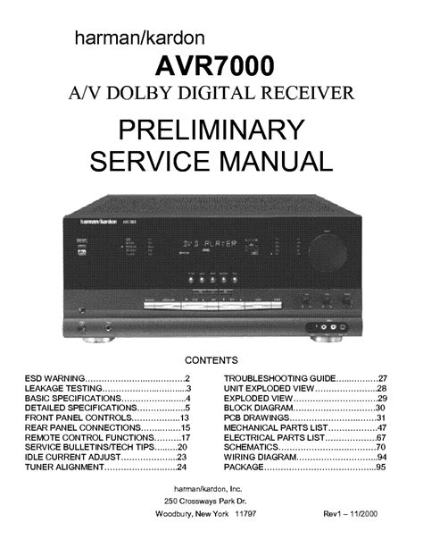 harman kardon avr 7000 manual Epub