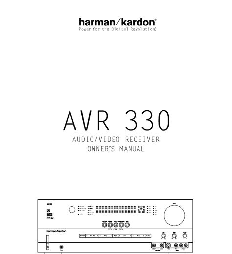 harman kardon hk330vxi receivers owners manual Kindle Editon