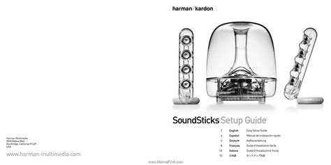 harman kardon soundsticks instruction manual Epub