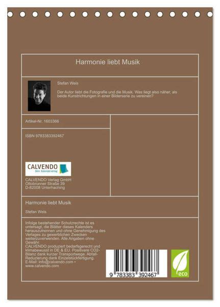 harmonie liebt musik tischkalender 2016 PDF