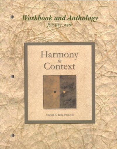 harmony in context second edition workbook answers PDF