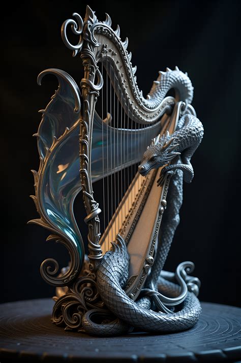 harp and dragon