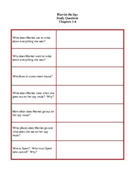 harriet the spy study guide Kindle Editon